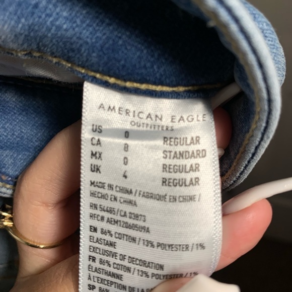 american eagle super stretch jeans - Picture 3 of 5